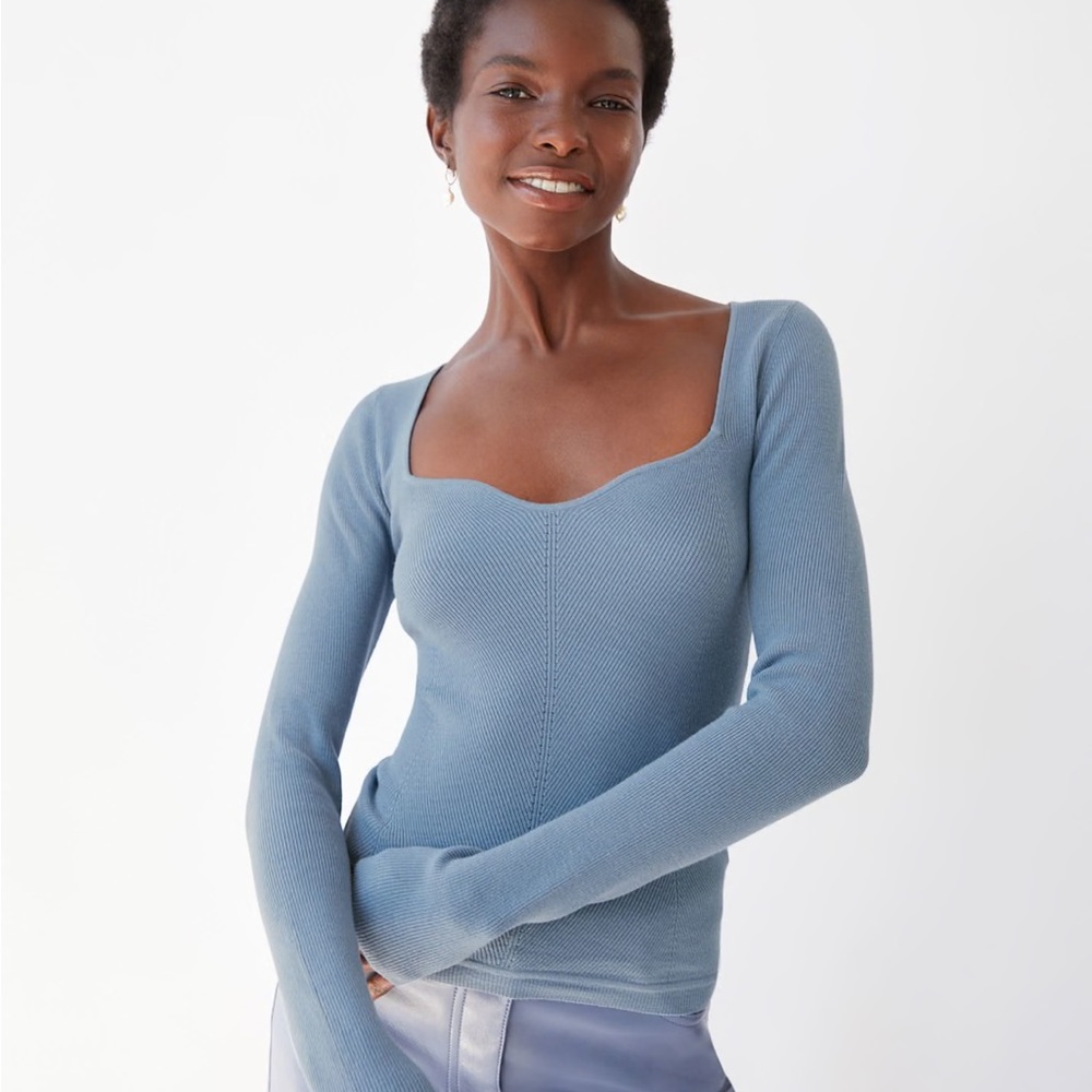 NWT Wilfred Tuscany Sweater in shadow blue